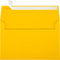 LUXPaper A9 Invitation Envelopes | Peel & Press | 5 3/4" x 8 3/4" | Sunflower Yellow | 80lb. Text | 50 Qty...