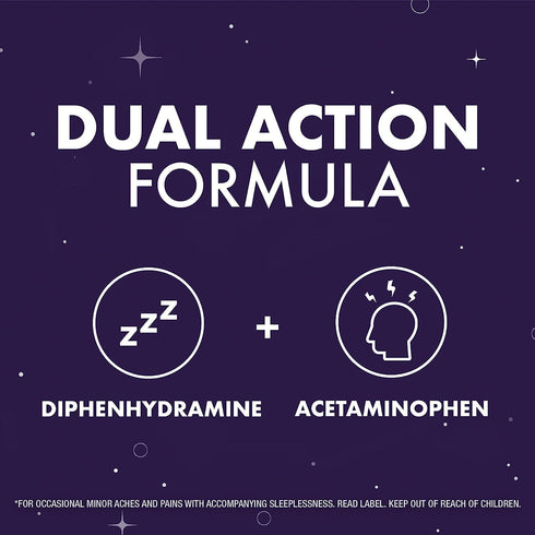 ZzzQuil Night Pain GelTabs, Nighttime Pain Relief, Sleep Aid Tablets, Diphenhydramine HCl and Acetaminophen, No.1 Sleep Aid Brand, Max Strength Pa...
