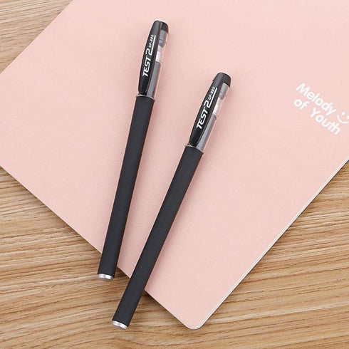 Black Lollipops Shape Gel Ink Pen,Black Ink Gel Pen,Cute Candy Gel Pen,Candy Color Liquid Gel Pen,Office School Supplies Students Writing Pen,One ...