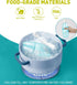 Postpartum Cleansing Care , 400ml Portable Cleansing Tool - Green, Inverted Travel Toilet Seat for Postpartum Care, Vaginal Cleansing, Patient Hyg...