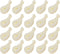 80040 Washer Agitator Dogs Kit by Beaquicy - Replacement for Whirlpool Ken-More Washing Machine (20-Pack)