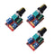 CENTAURUS 3Pcs DC Motor Speed Controller Module 3V-35V PWM Speed Control Switch LED Dimmer Mini 5A Max 90W...
