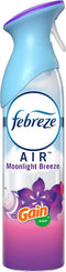 Febreze Odor-Fighting Air Freshener with Gain Moonlight Breeze Scent, 8.8 fl oz...