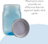 Cornucopia Brands 16oz PLASTIC Mason Jars (8-Pack, Blue w/Silver Metal Lids); PET BPA-Free Mason Jars w/One Piece Lids, 2-Cup/Pint Capacity...