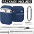 for Airpods Case Cover 2&1 with Cleaner Kit,Soft Silicone Protective Case for Apple AirPods 2nd/1st Generation Charging Case with Keychain,Shockpr...