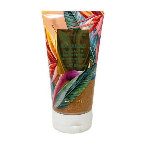 Bath & Body Works Bahamas Passionfruit & Banana Flower Exfoliating Beach Body Scrub....