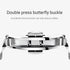 Metal Bracelet Strap Waterproof Watches for Women Quartz, Calendar Women's Watches Chronograph Women's Wrist Watches (Silver+Silver)...