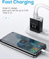 Upgraded USB Wall Charger, Charging Block 3.1A 3-Port 2-Pack UL Certified USB Plug Cube Compatible for iPhone 11/Xs/XS Max/XR/X/8/7/6/Plus,iPad Ai...