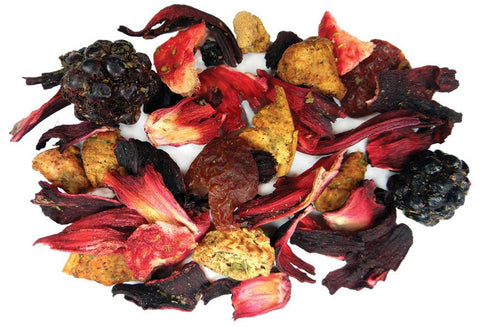 Very Berry Hibiscus Herbal Fruit Tea - Caffeine Free Loose Leaf Bulk Berries Herbs and Fruit - 5 Oz Pouch...