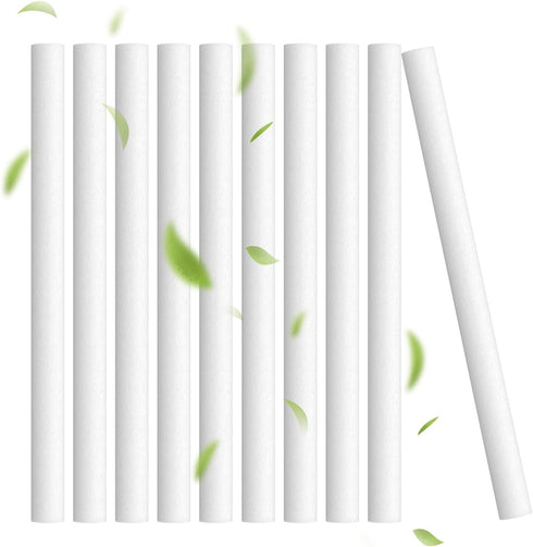 10 Pieces Humidifier Cotton Sticks Filter Replacement, Refill Sticks Filter Replacement Wicks for Cool Mist Humidifier Portable Personal Small Hum...