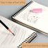 Sketch Book Pad, Drawing Paper 9" x 12" Spiral Bound, 98lb/160gsm, Pack of 1, Durable Acid Free Sketchbook for Painting, 30 Sheets Each (1 Pack- 9...