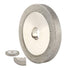 3''x 1/2''x 2/5'' Flat Diamond Grinding Wheel Grit 150 Grinding Hard Alloy Cutter, Glass, Tiles, Tungsten Sharpener and Ceramics for Grinder Cutte...