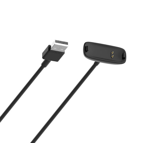 FitTurn USB Charger Compatible with Fitbit Inspire 3 Activity Tracker 3.3ft/100cm Replacement USB Charger Charging Clip Cable Base Data Sync for I...