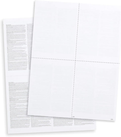 W2 Envelopes, Double Window Security Envelope Designed for 4up (Quadrant) W-2 Tax Forms, Printed W2 Laser Forms, For QuickBooks Desktop and Other ...