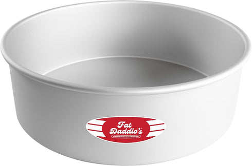 Fat Daddio's Round Cake Pan, 12 x 4 Inch, Silver...