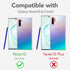Case for Samsung Galaxy Note 10 Case with Screen Protector, Full Body Protective Hybrid Dual Layer Shockproof Acrylic Back Case Cover for Galaxy N...