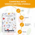 Waterproof Cooking Notebook - For Grocery Lists or a Recipe Book to Write in Your Own Recipes - Chefs - Cooks - Bakers - All Cooking Fans - 50 She...