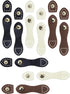 Tupalizy 6 Sets Snap Buttons Bag Strap Sew On Snaps Buckles Fasteners Closure Tabs for Sewing Bags Purse Wallets Handbags Leather Crafting Journal...