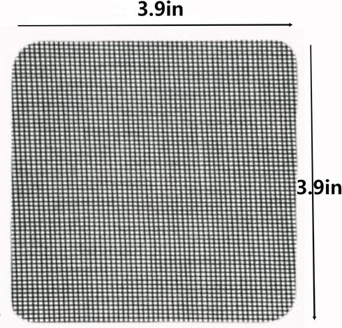 FLYZZZ Window Screen Repair Patches Big, Screen Door Repair Kit?Self-Adhesive Screen Kit Suitable for Repairing Holes&Tears (10Pcs)...