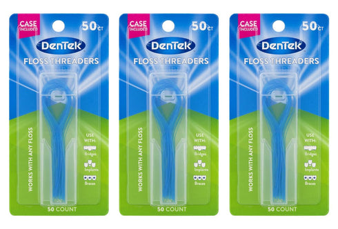 Dentek Floss Threaders 50 Count (3 Pack)...