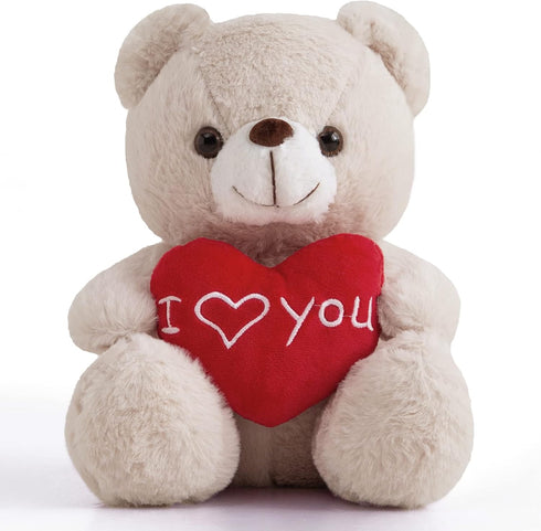 I Love You Teddy Bear for Girlfriend Stuffed Animals Cute Stuffed Teddy Bears for Girls Stuffed Bear Plush Toys Brown Teddy Bear Stuffed Animal Pl...
