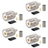 RG8x SO239 Crimp Connector - UHF Female Coax Adapter Connectors for RG8X/ LMR240/ Mini8/ 4D-FB Coaxial Cable (Pack of 5)...