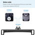 Back Up Camera License Plate Mount,(2PCS)PixelMan Universal Metal Backup Camera Mount,Back Camera Rear Cam Holder,Automotive Dash Cam Rear View Ca...
