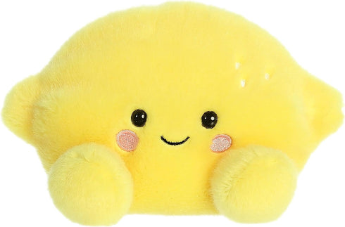 Aurora® Adorable Palm Pals™ Yuzu Lemon™ Stuffed Animal - Pocket-Sized Play - Collectable Fun - Yellow 5 Inches...