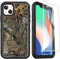 Compatible with iPhone 14 Phone Case, iPhone 13 Case with Screen Protector Shockproof Heavy Duty Protective Case for iPhone 13/14 Men Boys, Camouf...