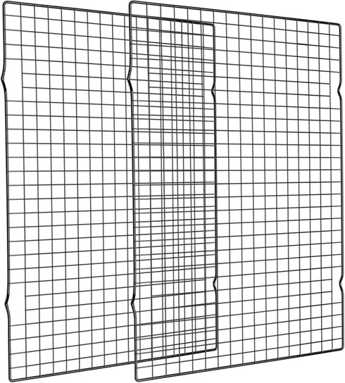 Briout Cooling Rack for Baking, 2-Pack 16x10 Inches Baking Rack, Thick Wire Cookie Rack for Cooking, Roasting, Grilling, Drying, Oven Safe, Fits H...