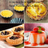 Egg Tart Molds, 12 PCS Non-Stick Very Mini Tart Pans, Mini Tart Mold 3 InchTop, 1.7 Inch Bottom, 0.9Inch High, Carbon Steel, Kitchen Reusable Baki...
