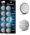 CR2016 Batteries 3V Lithium Cell - 3 Volt CR 2016 Coin Button Lithium Battery for Toyota Camry Rav4 Car Key Fob Remote Control LED Light Candles G...