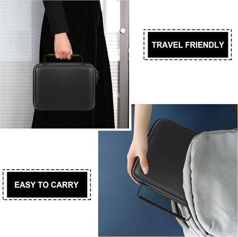 Hard Carrying Case for Halo Bolt 58830/44400/ 57720 mWh Portable Phone Laptop Charger Car Jump Starter, Power Bank Storage Holder with Zipper Mesh...