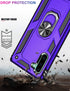LUMARKE for Galaxy Note 10+ Plus Case,Pass 16ft. Drop Test Military Grade Heavy Duty Protective Phone Cover with Magnetic Ring Kickstand Compatibl...