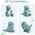 TCBunny Baby Dinosaur Bedtime Stuffed Animal Plush Toy 12", Gifts for Birthday, Valentine, Christmas (T-Rex, Blue), (BPT-0008-BL)...