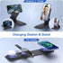 3 in 1 charging station?Magnetic foldable charger,travel charging pad for iPhone 14 13 12 Pro Max & Apple Watch - Charging Stand Dock for AirPods....