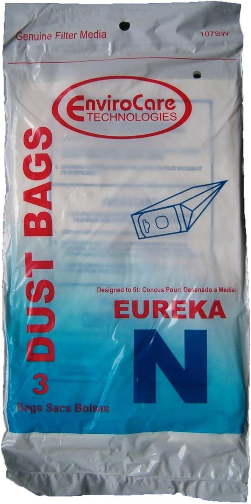 Type N Eureka Vacuum Cleaner Replacement Bag (10pack)...