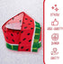 10 Yards 2.5 Inch Watermelon Ribbon Decorative Fruit Printed Satin Ribbon Summer Ribbon Watermelon Wreath for Crafts Wrapping DIY...