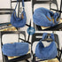 Denim Purse for Women Cross Body Bag Blue Jean Purses Canvas Tote Crescent Shoulder Bag Crossbody Hobo Handbags...