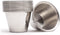 EHOMEA2Z Ramekins Stainless Steel Condiment Sauce Cups, Metal Ramekins, Commercial Grade, Multifunctional, Ideal for All Hot and Cold Sauces, Indi...
