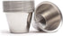 EHOMEA2Z Ramekins Stainless Steel Condiment Sauce Cups, Metal Ramekins, Commercial Grade, Multifunctional, Ideal for All Hot and Cold Sauces, Indi...