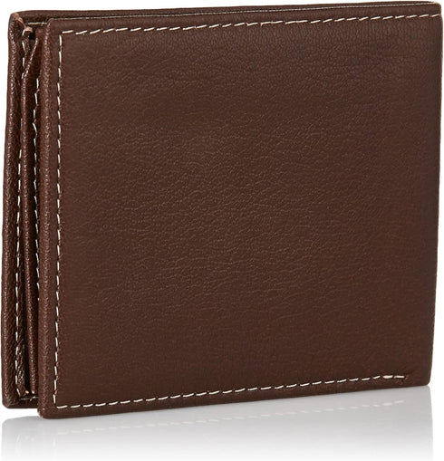 Timberland mens Leather Wallet With Attached Flip Pocket, Brown (Blix), One Size...
