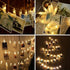 Dopheuor Photo Clip String Lights LED Fairy Clip String Lights Hanging Photo Pictures Battery Operated for Gifts Patio Christmas Bedroom Wedding B...