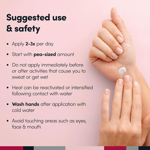 Penetrex Warming Pain Relief Cream – Deep Penetrating Capsaicin with Arnica, Vitamin B6 & MSM(DMSO2) – Apply to Hands, Wrists, Feet, Knees, Elbows...