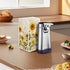 Can Opener Cover Dragonfly Sunflower Can Opener Dust and Stain Protection Small Applicance Cover for Kitchen Fits Most Electric Automatic Can Open...