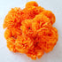 Marigold Flowers Heads Bulk, Silk Artificial Flowers for Diwali,Indian Festival, DIY Marigold Garland Day of The Dead Decorations (Orange)...