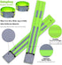 Reflective Band for Night Running Walking, 6 PCS Premium Reflective Bands for Arm/Wrist/Ankle/Leg, High Visibility Reflective Running Gear Adjusta...