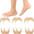 Womens No Show Thin Socks Womens 6 Pairs Low Cut Liner Non Slip Socks Footies Invisible Socks for Flat Boat, Nude...