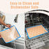 Silicone Baking Mat Macaron - Set of 3 (2 Half Sheet Liners and 1 Quarter Sheet), Non Stick Silicon Cookie Oven Liner For Macaroons, Bake Pans, Pi...