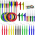 31PCS Back Probe Kit, Banana Plug to Copper Alligator Clip Automotive Test Leads Set, Insulation Wire Piercing Probes, Test Wires for Car Repairin...